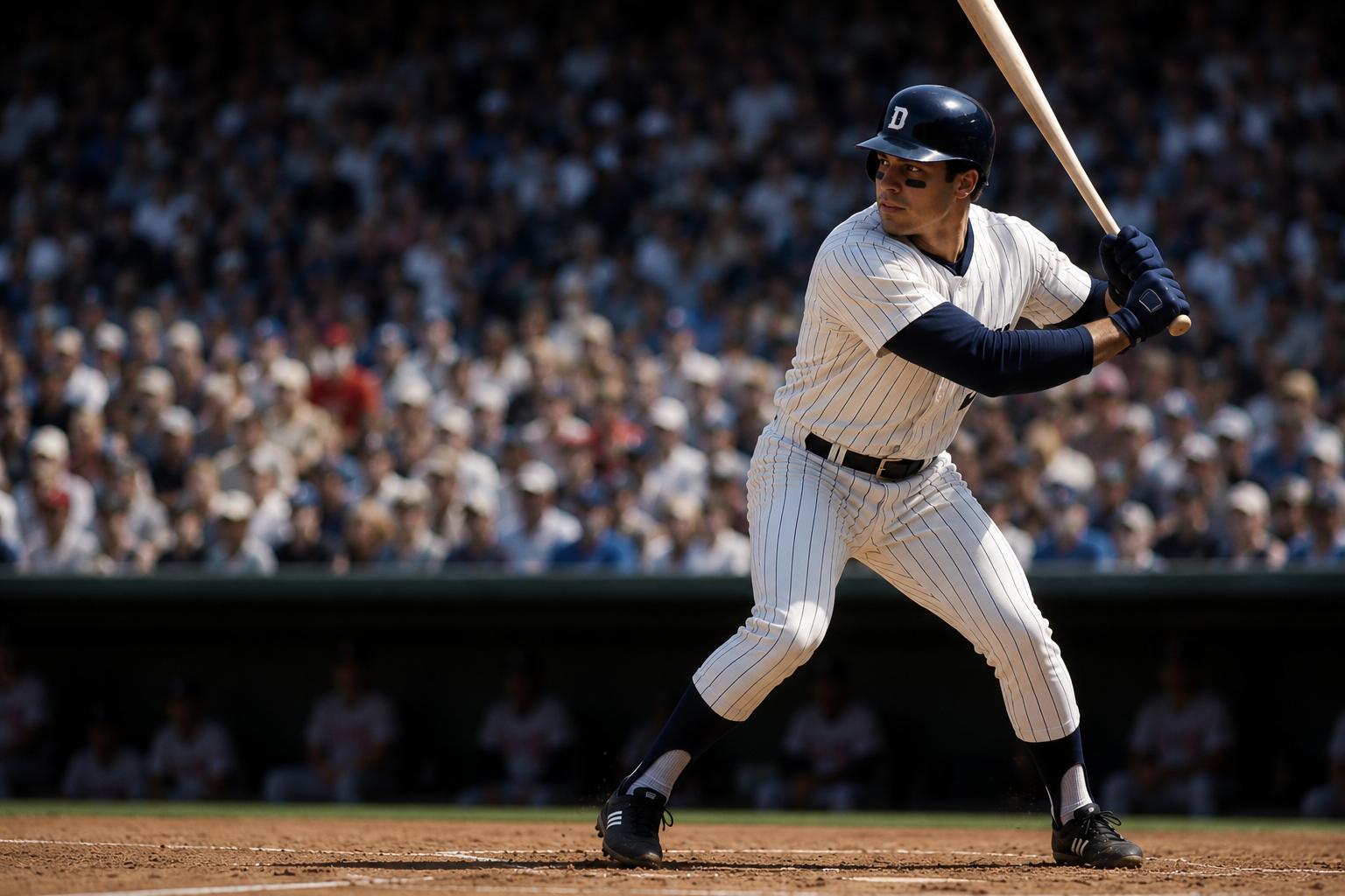Batter mid-swing — one on one batting challenge at Hit King